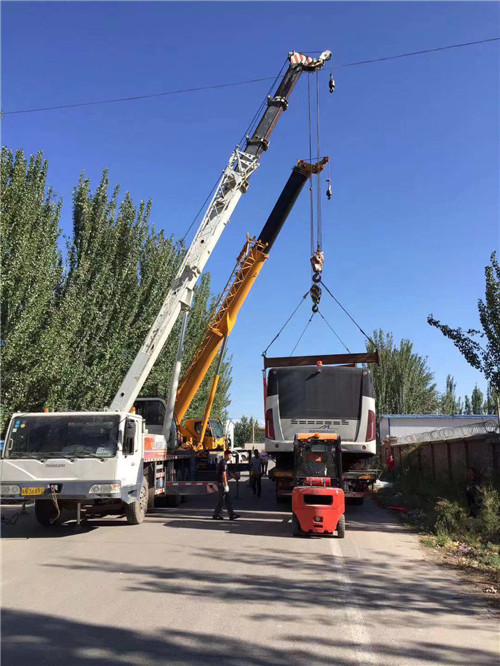 尖扎县港口集装箱搬运案例